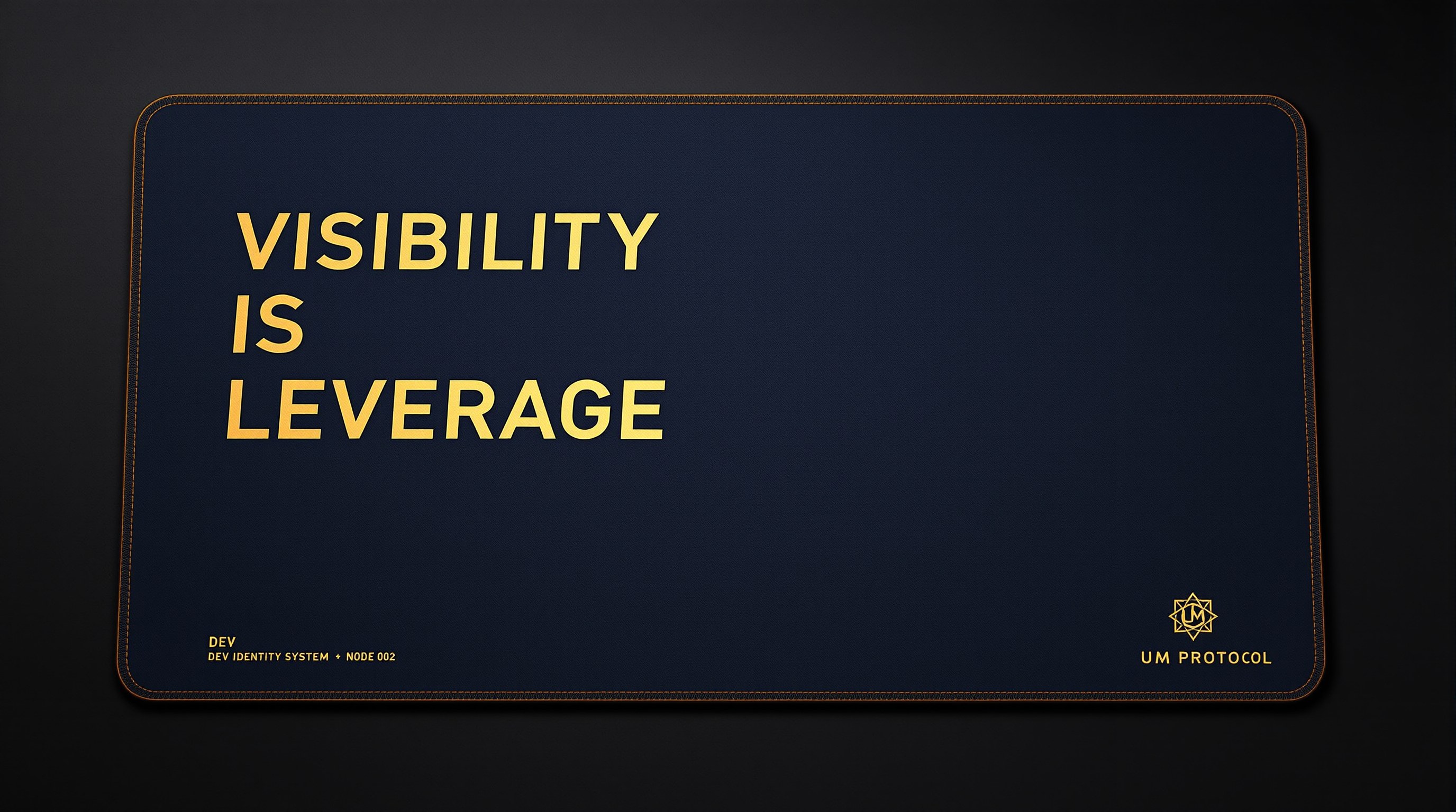 Dev Identity Desk Mat
