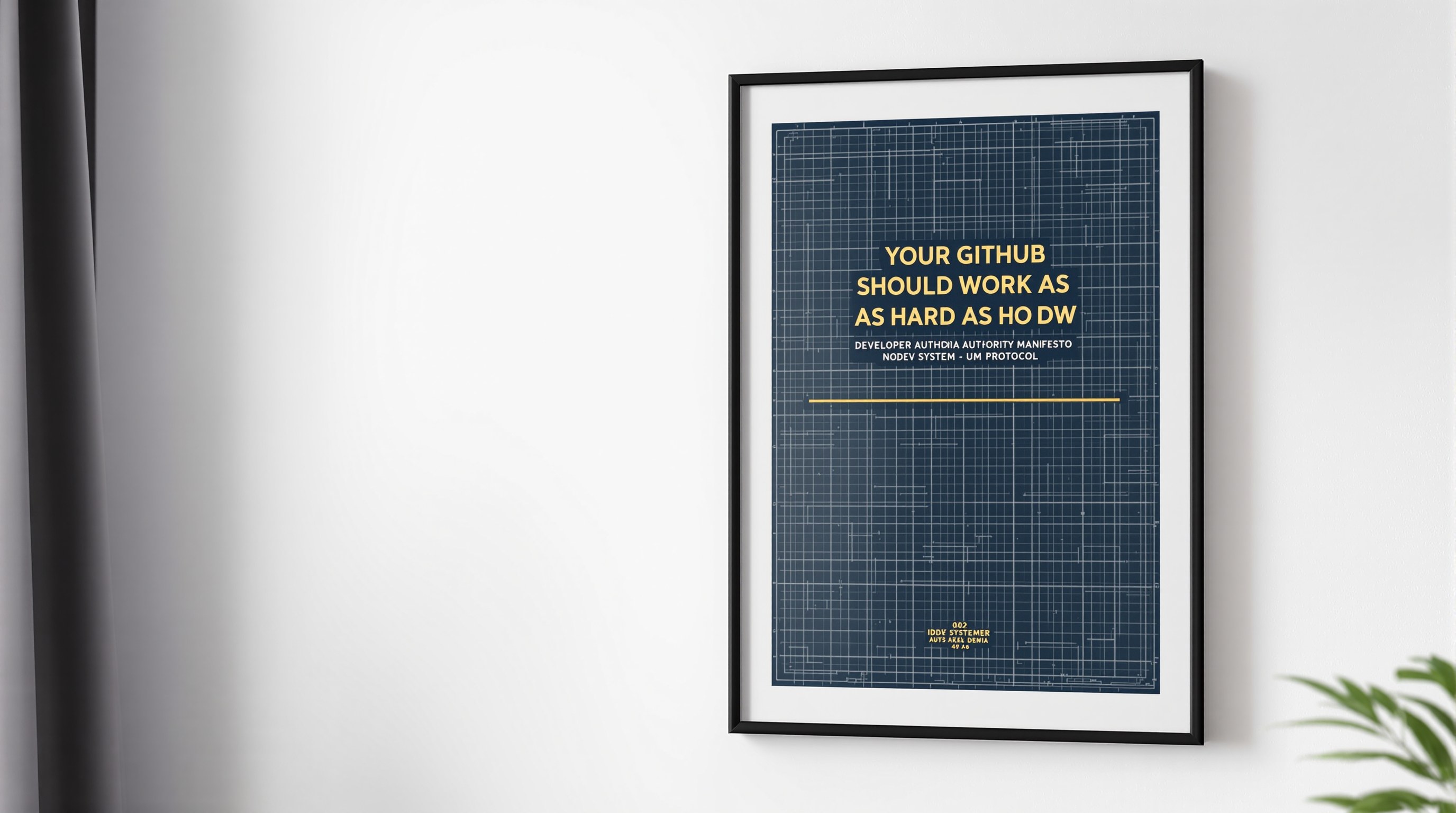 Authority Stack Framed Poster